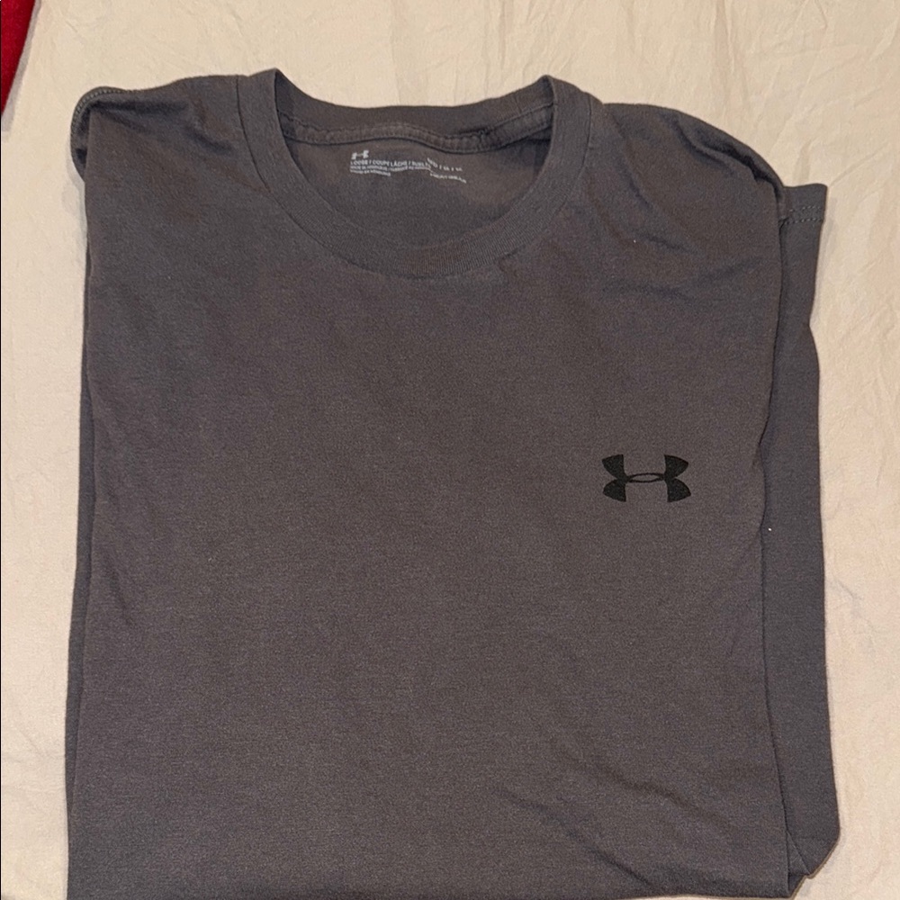 Under Armour Men's Short Sleeve Crew Tee - Charcoal Gray